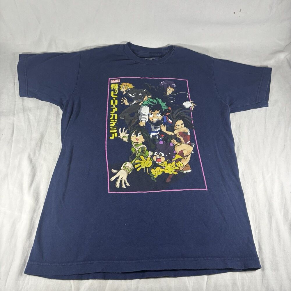 My Hero Academia Group Characters Graphic T-Shirt Men’s M